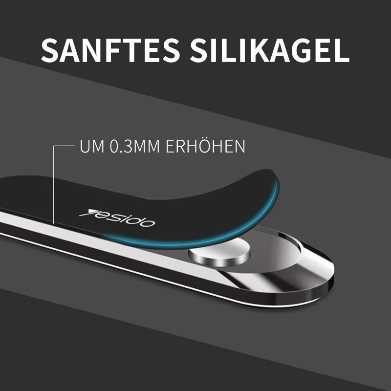Kompakt magnetisk telefonholder uden installation