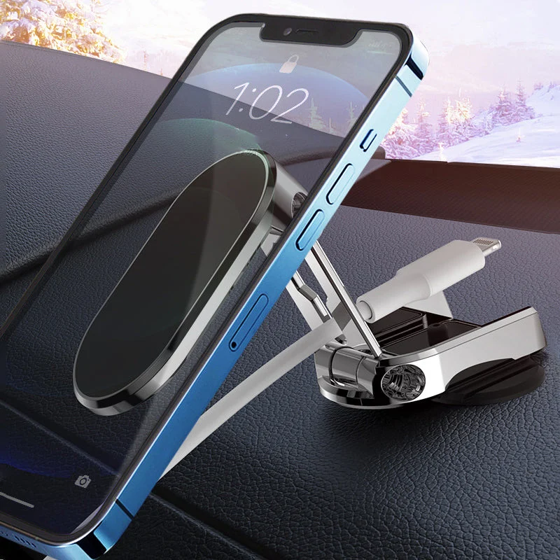 Magnetisk Smartphone Holder til Bilen - FlexiGrip Pro
