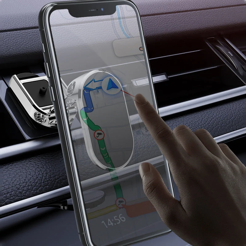 Magnetisk Smartphone Holder til Bilen - FlexiGrip Pro