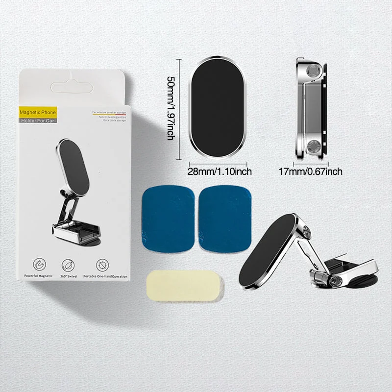 Magnetisk Smartphone Holder til Bilen - FlexiGrip Pro