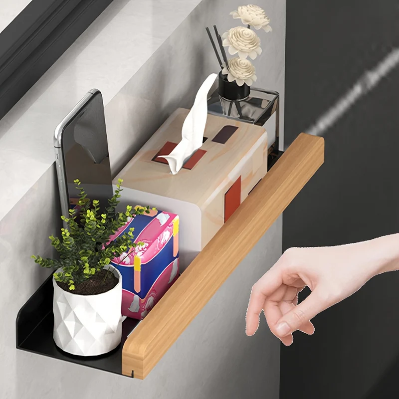Elegant Vægmonteret Toiletpapirholder – Optimal Badeværelsesorganisering
