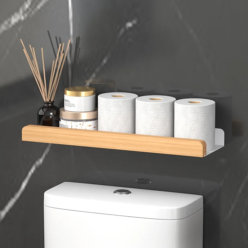 Elegant Vægmonteret Toiletpapirholder – Optimal Badeværelsesorganisering