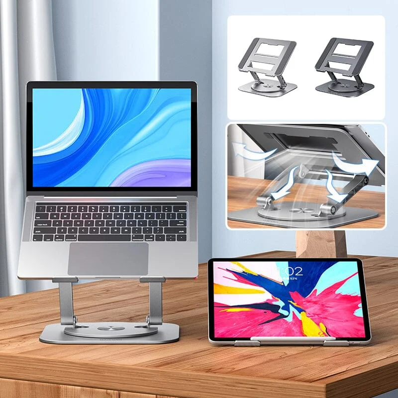 Elegant Støtte til Bærbare og Tablets - Justerbar og Ergonomisk