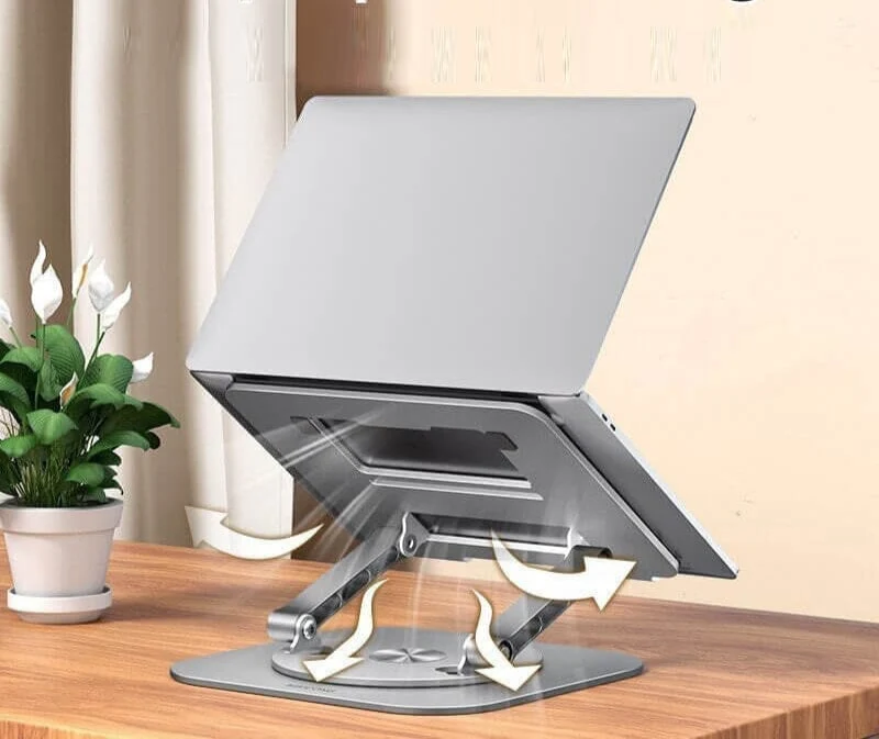 Elegant Støtte til Bærbare og Tablets - Justerbar og Ergonomisk