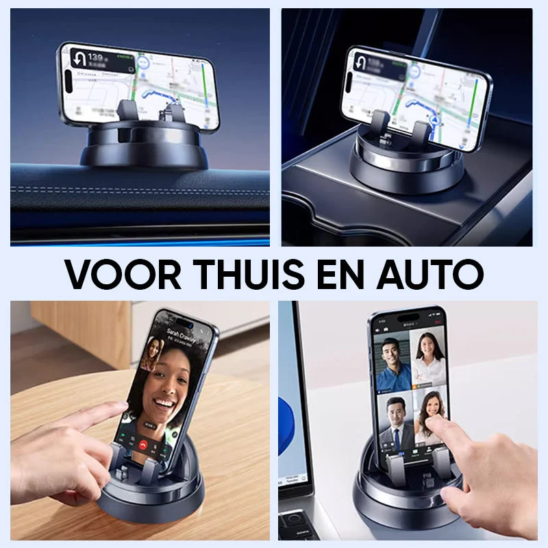 360° Rotérbar Bilholder til Smartphone - FlexiMount