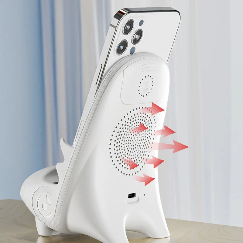 Smartphone Stativ med 15W Hurtigopladning - ChargeMate Pro