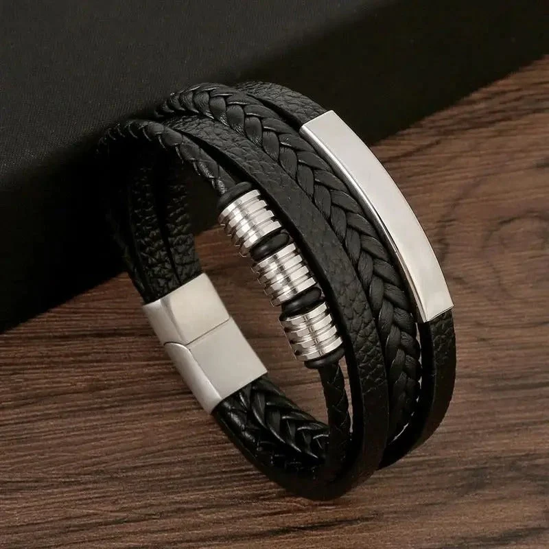 Elegant Læderarmbånd - Tidløs Stil og Klasse