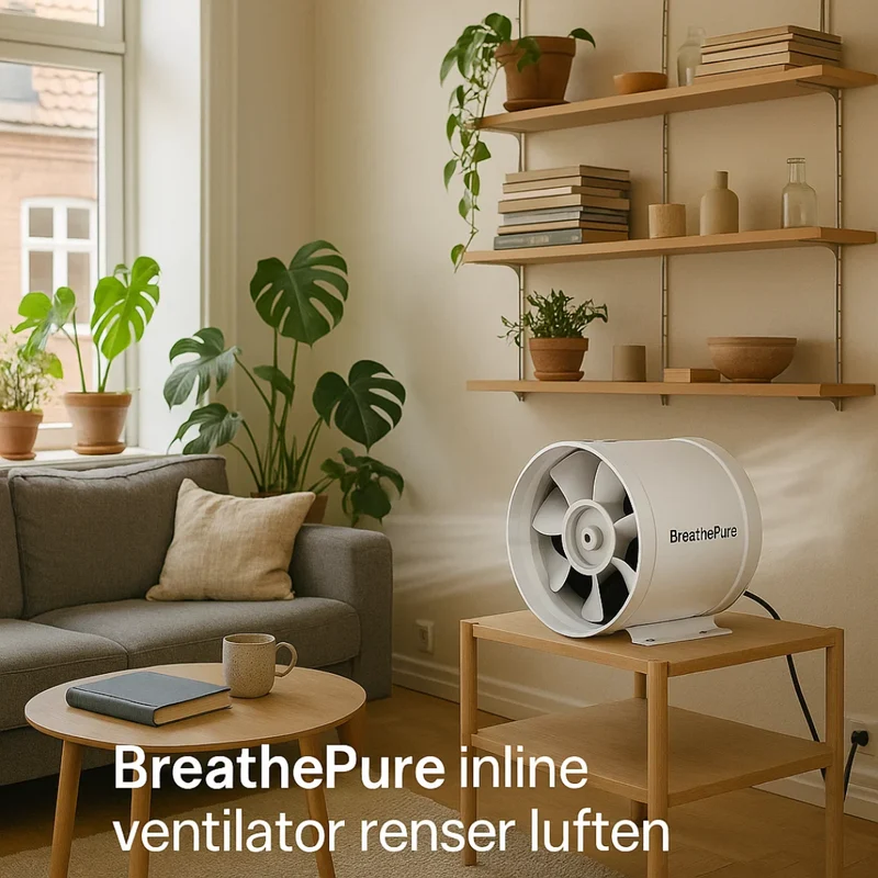 Luftrensning med Stil – Effektiv og Støjsvag Udsugningsventilator