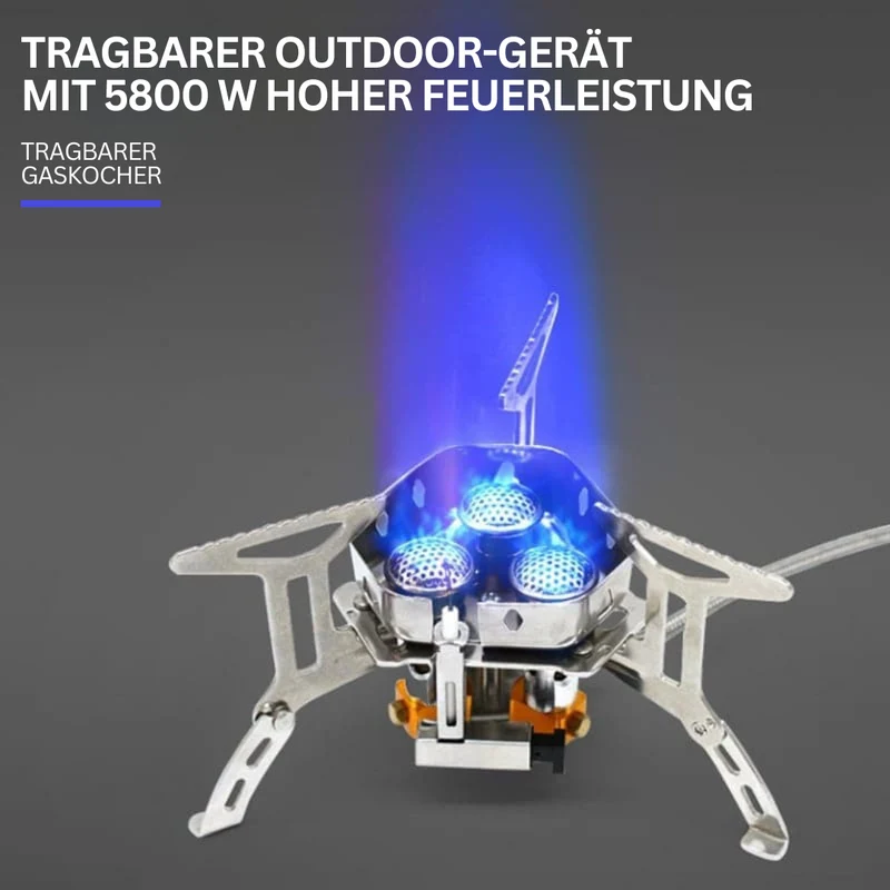Bærbar Gasbrænder - NaturFlamme