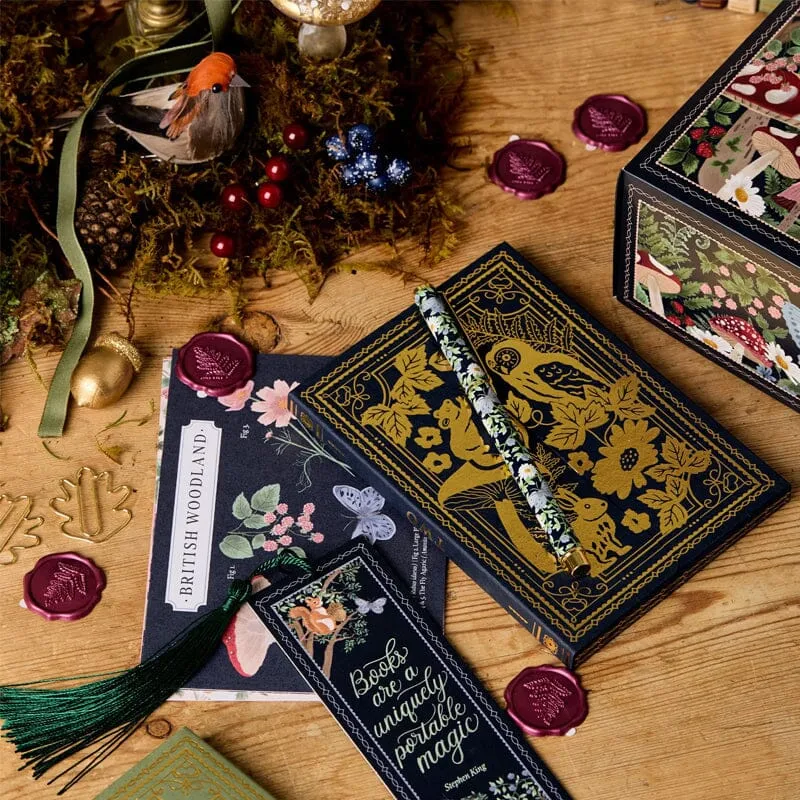 Premium Adventskalender til Kontorartikler | Limited Edition 'Vinterlandskab' | 24 Eksklusive Overraskelser | Bæredygtig og Plastfri