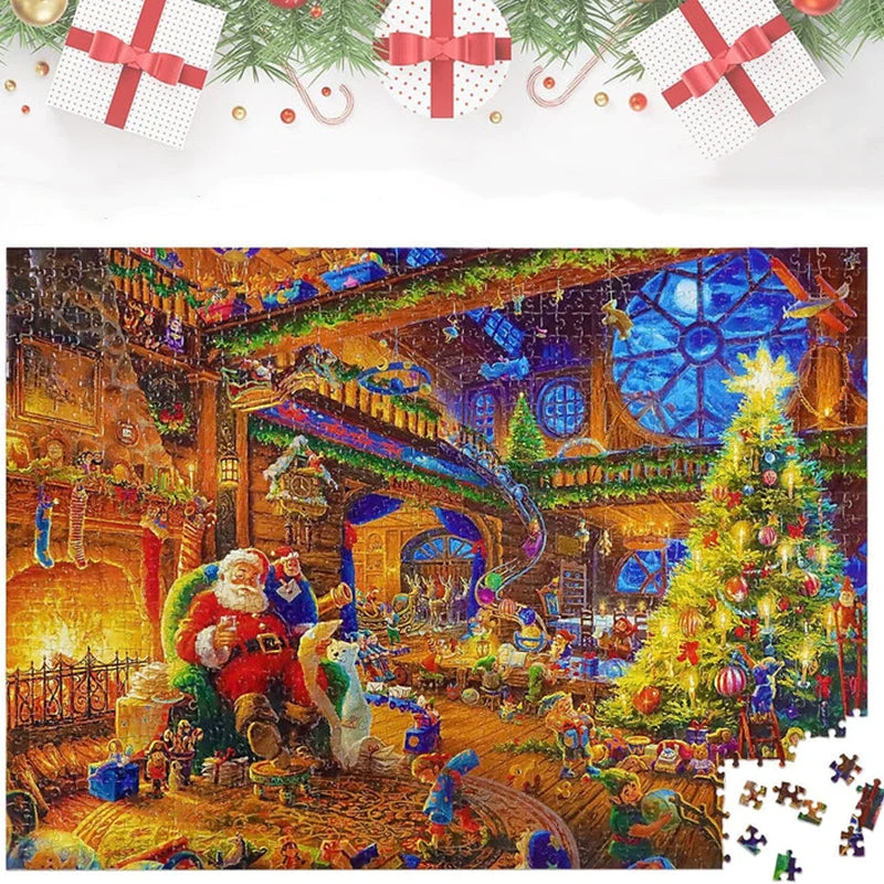 Julekalender Puzzle - 24 Dages Nedtælling