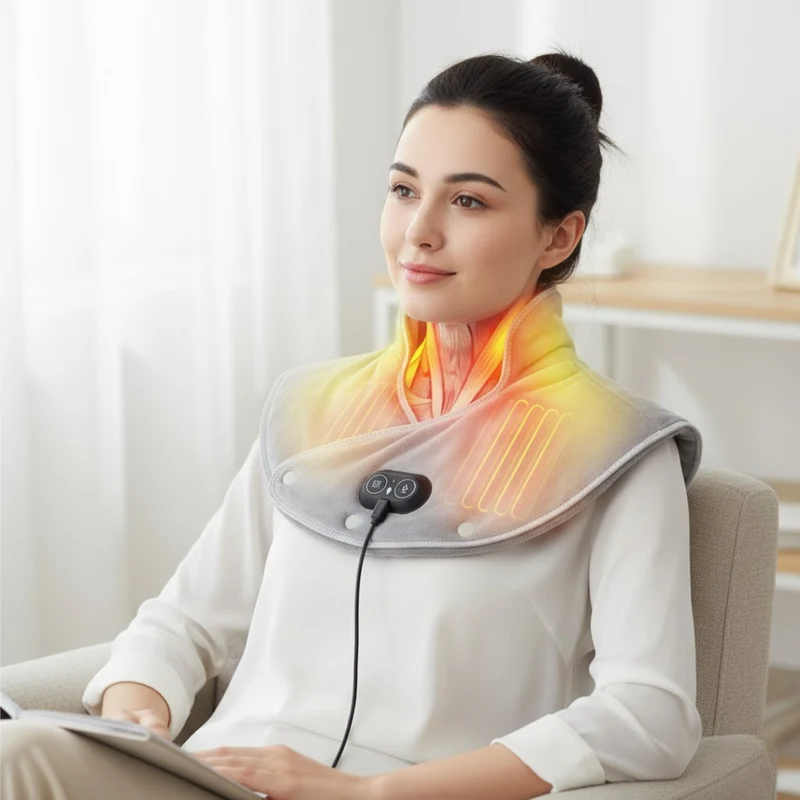 ThermoEase | Varmebehandling til Nakke og Skuldre – Hurtig Smertelindring
