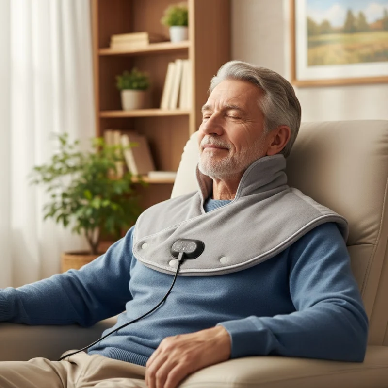 ThermoEase | Varmebehandling til Nakke og Skuldre – Hurtig Smertelindring
