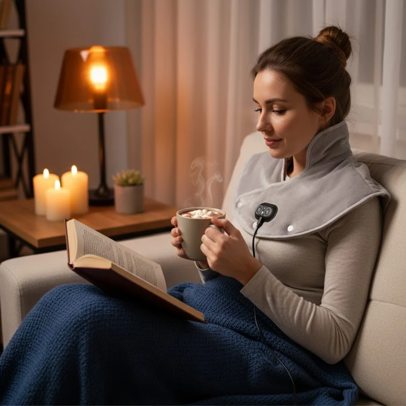 ThermoEase | Varmebehandling til Nakke og Skuldre – Hurtig Smertelindring