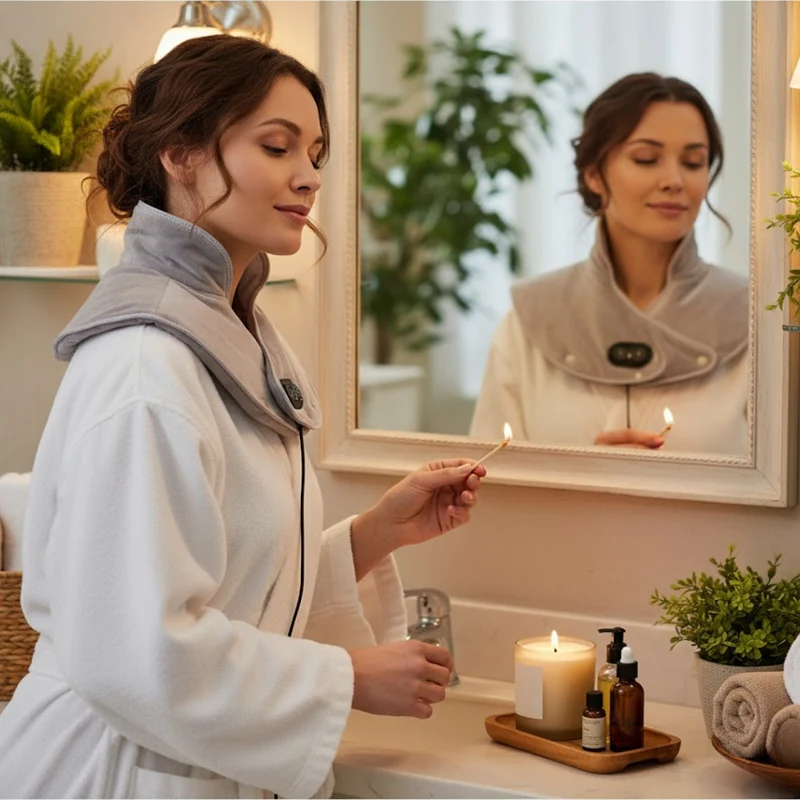 ThermoEase | Varmebehandling til Nakke og Skuldre – Hurtig Smertelindring