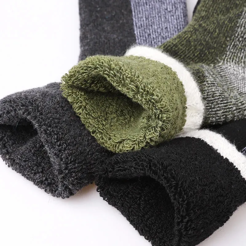 Varme Merino Sokker til Mænd | Pakke med 3 Stykker | Medium Længde