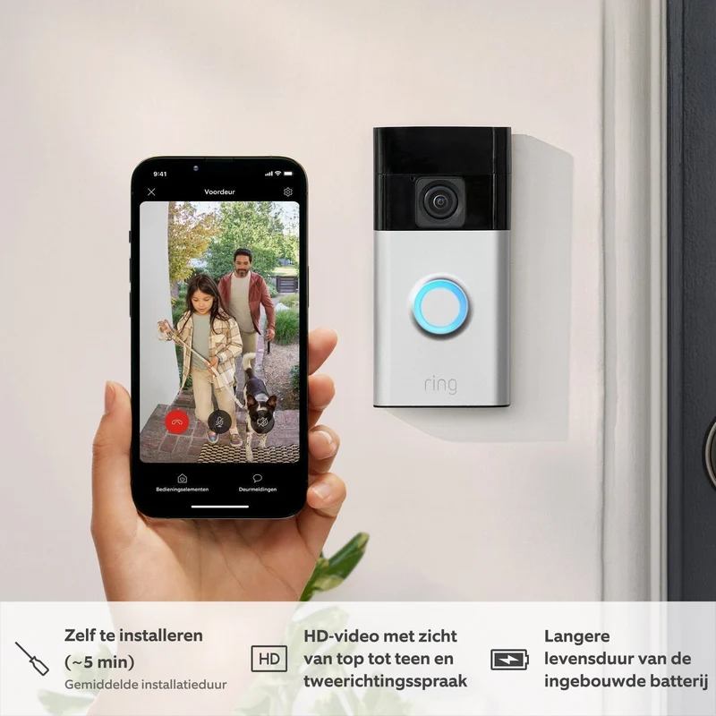 Sikring til dit hjem med VideoDørklokken SecureView