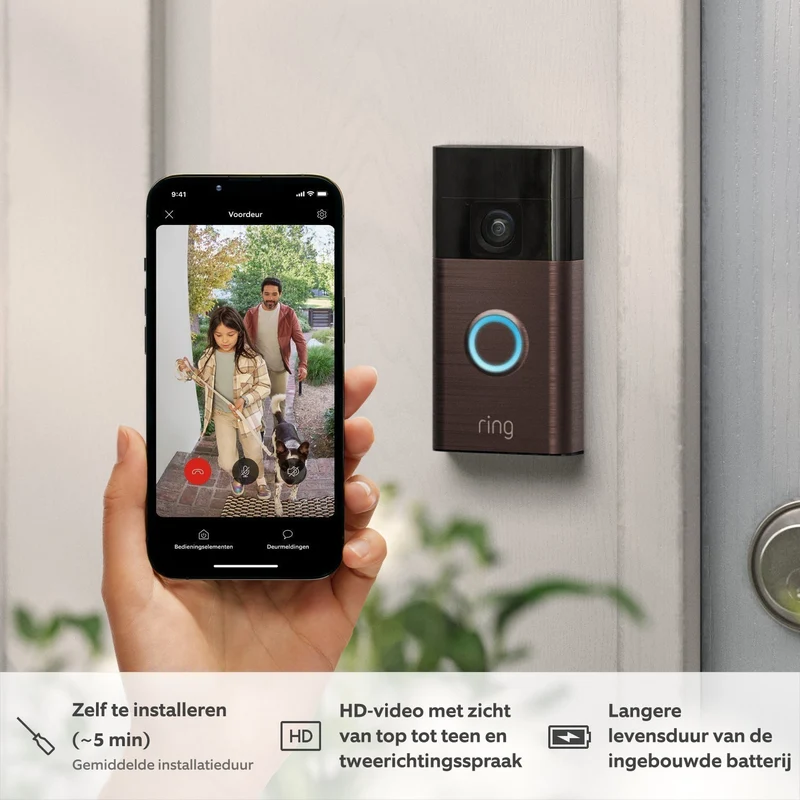 Sikring til dit hjem med VideoDørklokken SecureView