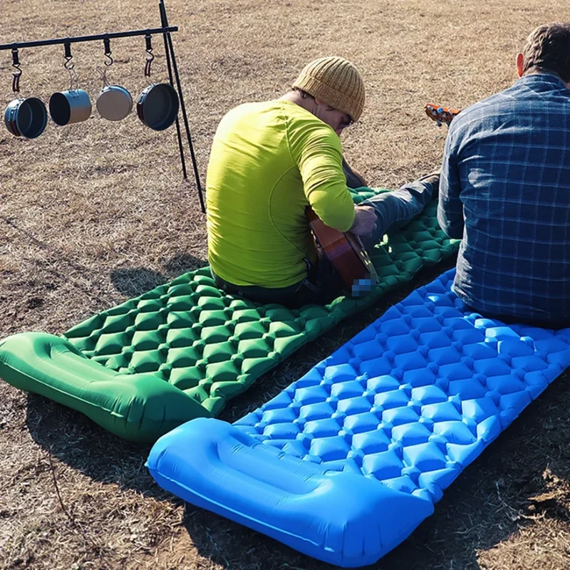 Sovekomfort til Camping: Oppustelig Madras med Indbygget Pumpe