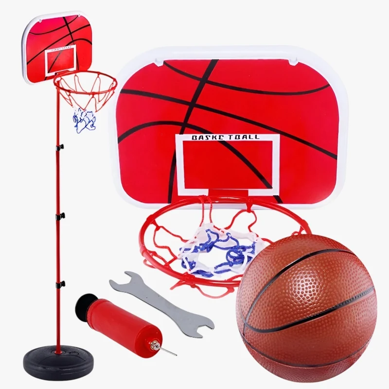 Justerbar Basketballkurv til Børn – Leg Indendørs og Udendørs