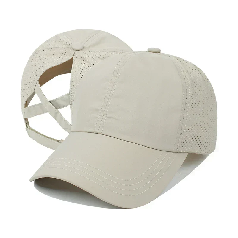 Fleksibel og åndbar sportshat med justerbar pasform – VentCap