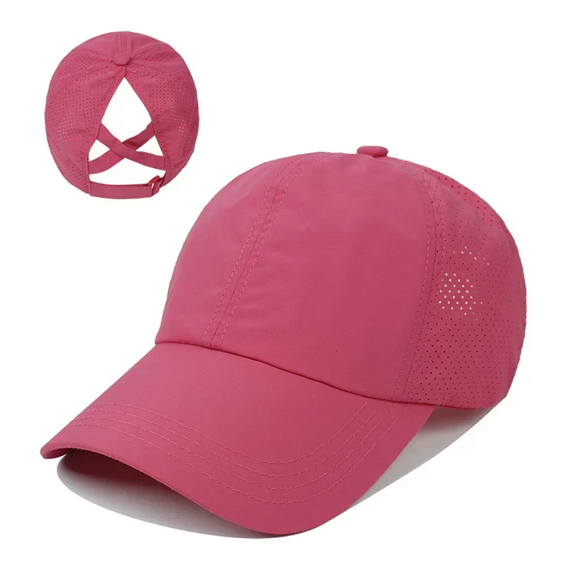 Fleksibel og åndbar sportshat med justerbar pasform – VentCap