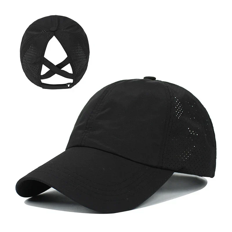 Fleksibel og åndbar sportshat med justerbar pasform – VentCap