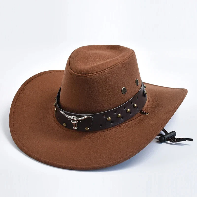 Klassisk Cowboyhat i Økologisk Læder