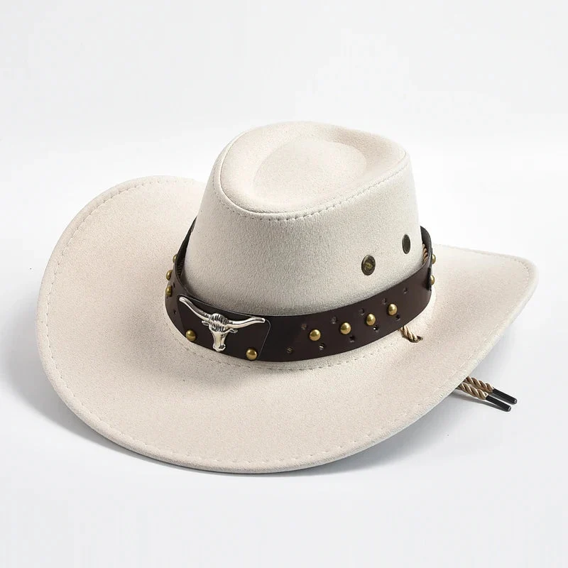 Klassisk Cowboyhat i Økologisk Læder