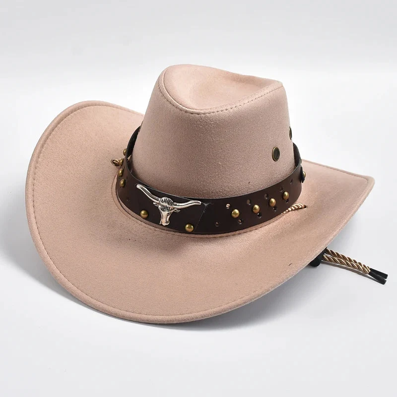 Klassisk Cowboyhat i Økologisk Læder