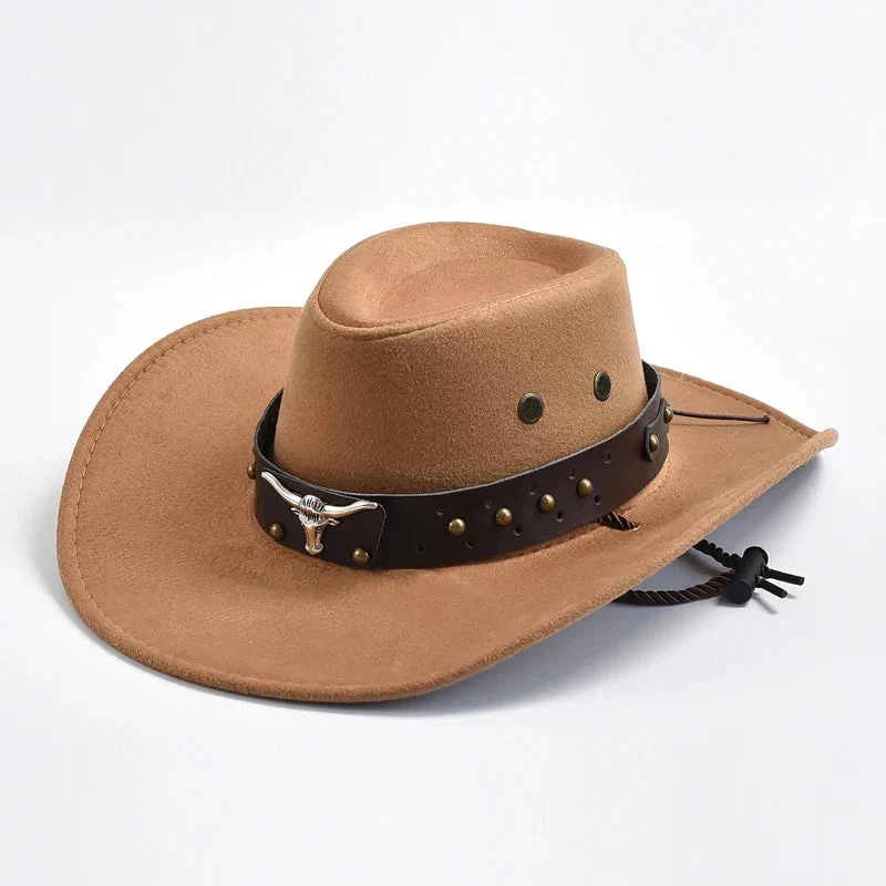 Klassisk Cowboyhat i Økologisk Læder