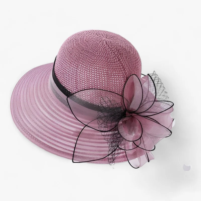 Elegant Solhat til Kvinder med Bred Skygge – Solara