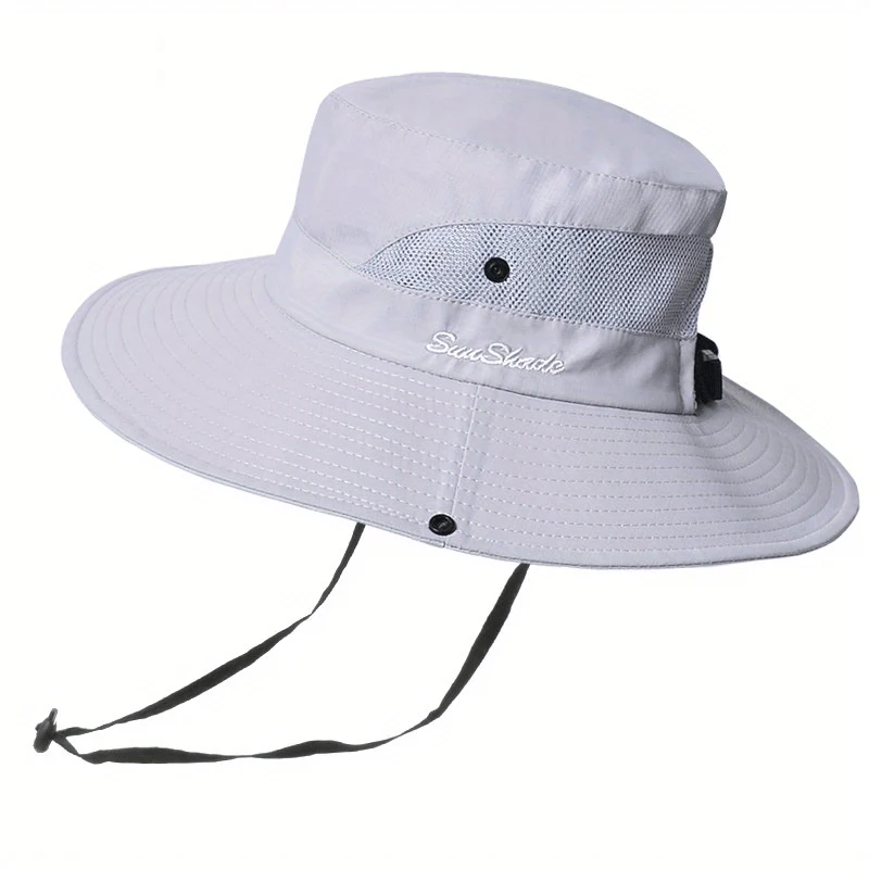 Elegant solhat til kvinder med UV-beskyttelse og bred skygge
