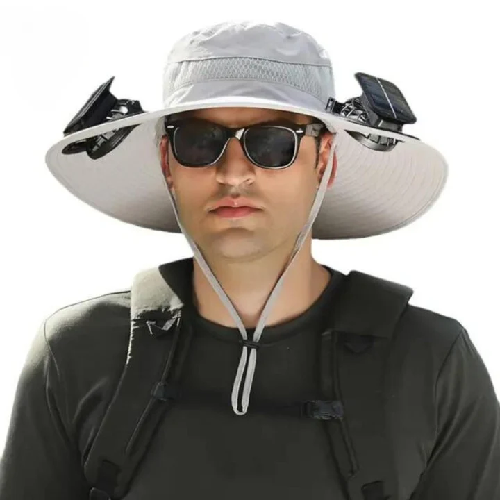 Smarte Solhat med Integreret Solenergi Ventilator – BreezeCap