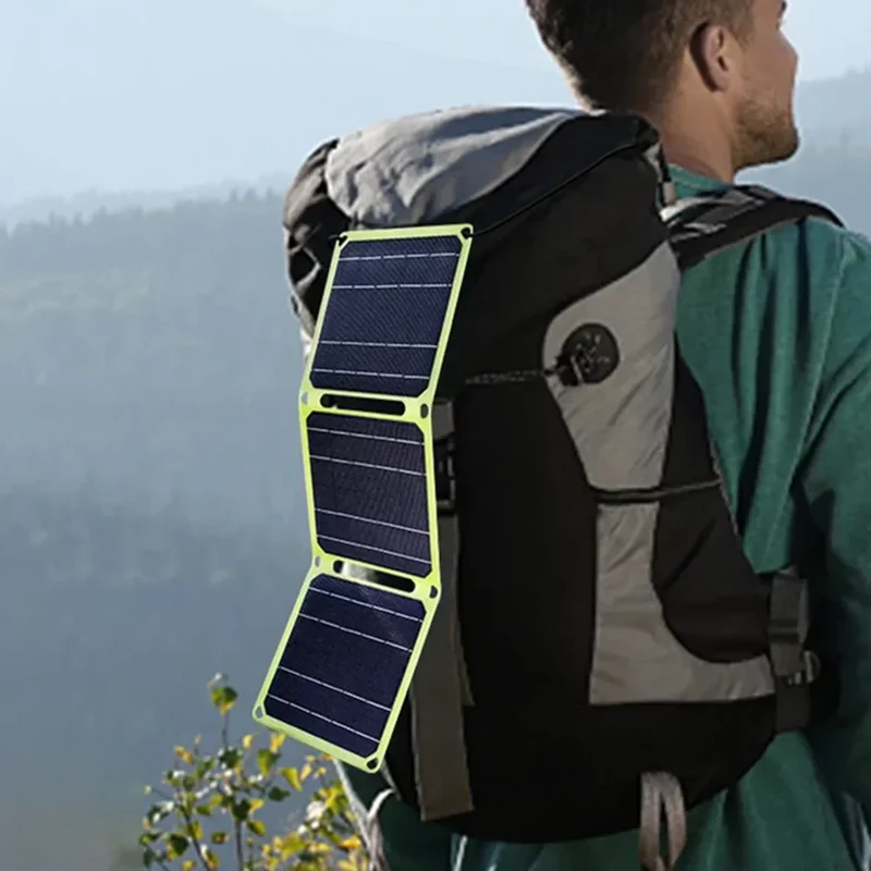 EnergiserPro Solcelle Foldbar Oplader | Effektiv bærbar energikilde