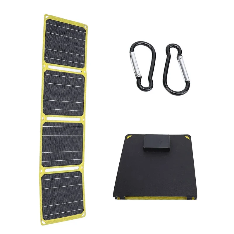 EnergiserPro Solcelle Foldbar Oplader | Effektiv bærbar energikilde
