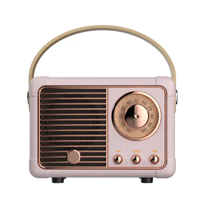 RetroSound Bluetooth Højttaler | Elegant og kraftfuld lyd i kompakt design