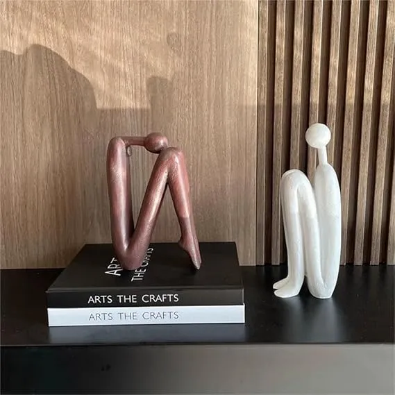 Elegant Metal Støtte til Bøger og Dekoration