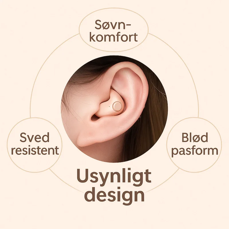 SøvnSmart | Usynlige trådløse høretelefoner til en god nattesøvn