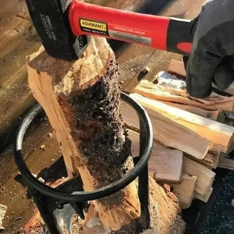 Effektiv Brændeforsker - Håndholdt Kile Cutter i Stål
