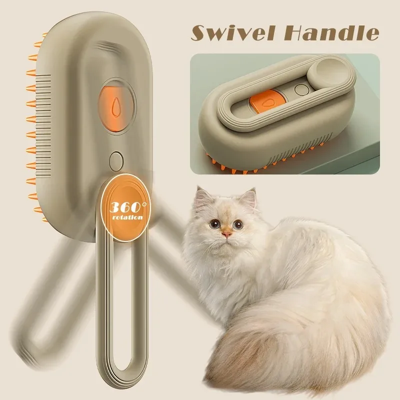 Multifunktionel Dampbørste til Kæledyr - PetCare Pro