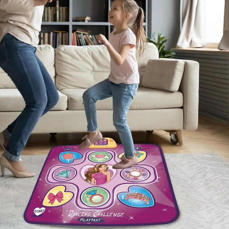 Interaktiv LED Danse Tæppe – BeatJoy