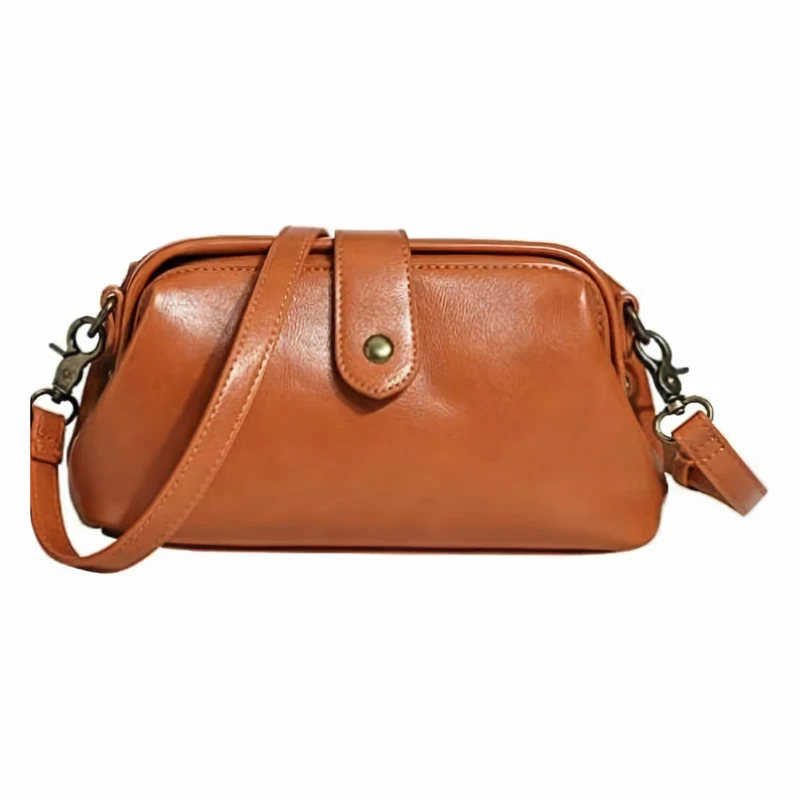 Stilfuld Vintage Crossbody Taske - Elegance og Funktionalitet