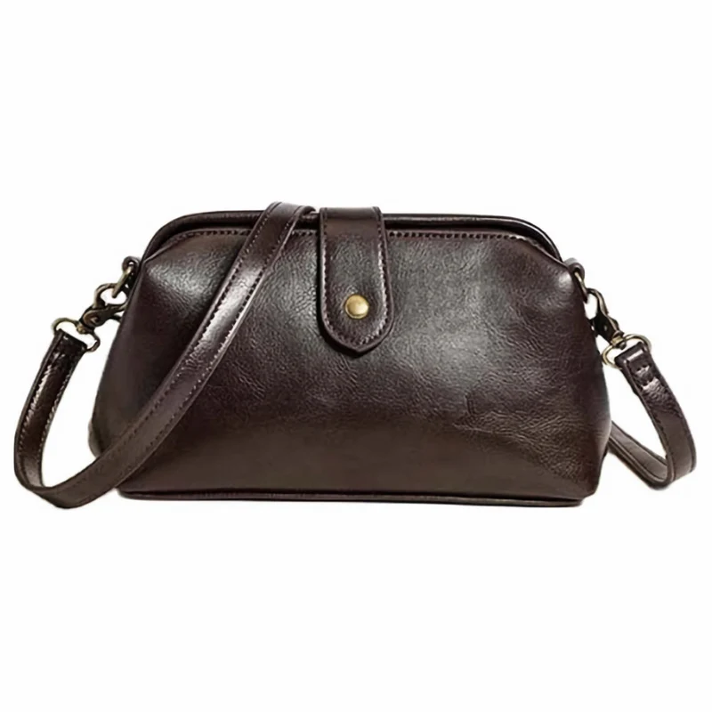 Stilfuld Vintage Crossbody Taske - Elegance og Funktionalitet