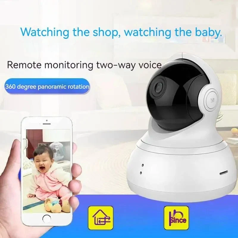 Smart Baby Monitor med 360° Nattesyn og Tovejs Audio