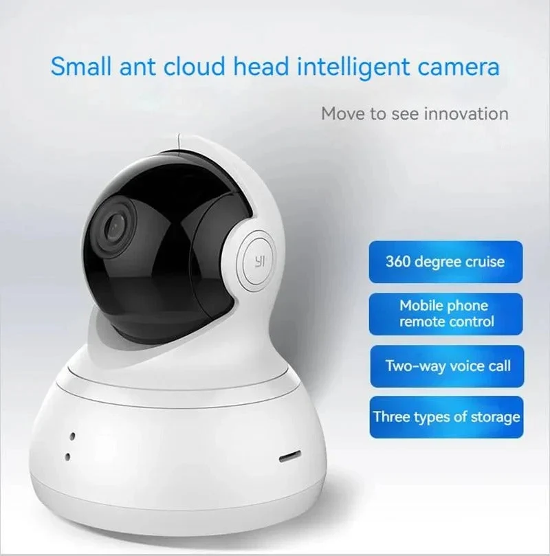Smart Baby Monitor med 360° Nattesyn og Tovejs Audio