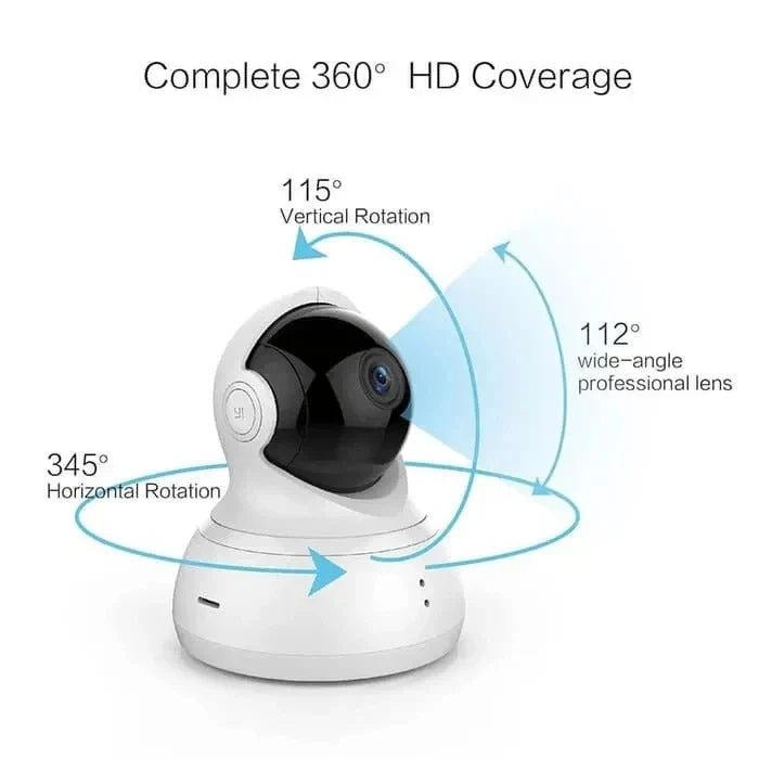 Smart Baby Monitor med 360° Nattesyn og Tovejs Audio