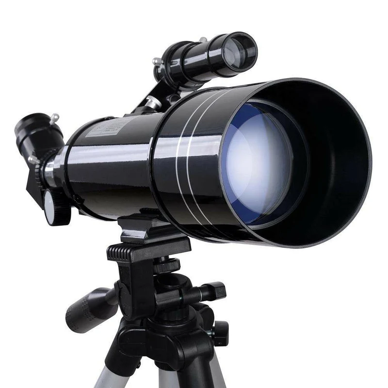 Stjernekikkert 400/70mm | Præcisionsreflektor med Stabilt Stativ