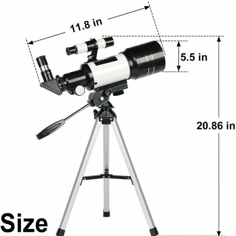 AstroVision 300 - Portabel Refraktor Teleskop til Stjernekiggeri