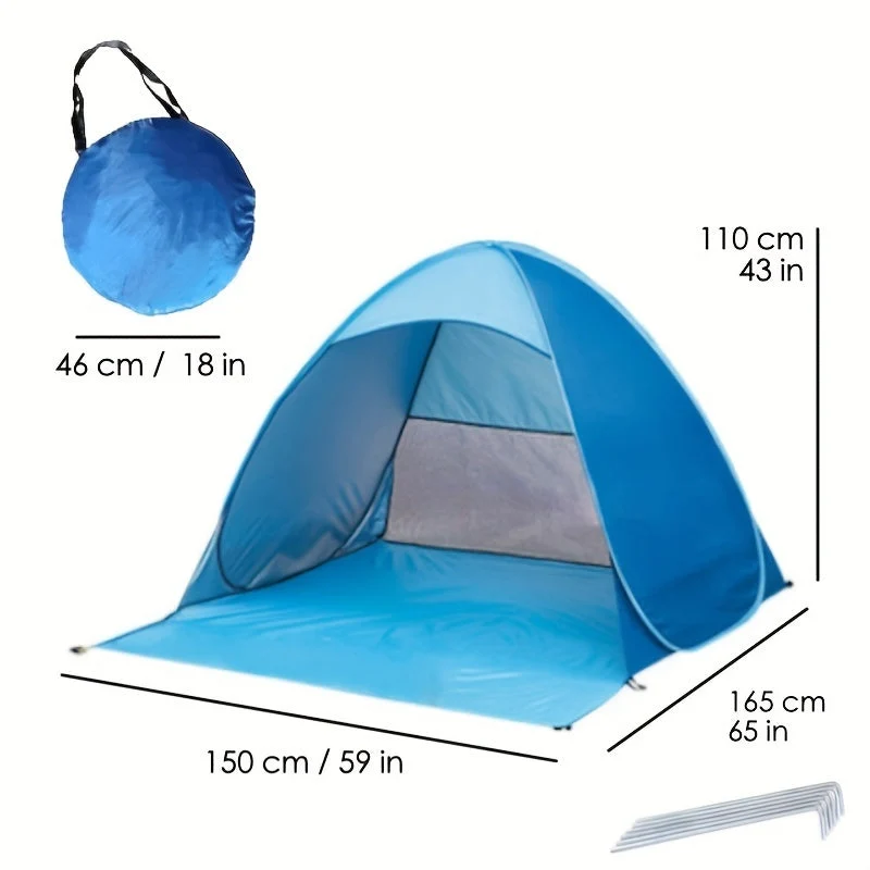 Strandskygge SkyGuard – Komfort og Beskyttelse til Solrige Dage